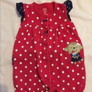 6-9 carters romper